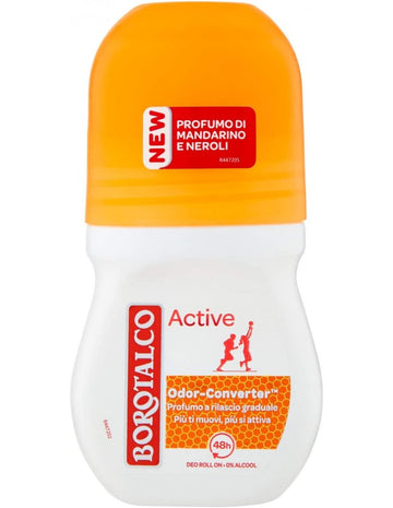 Talcum Powder Deo Roll-On Active Orange Ml50