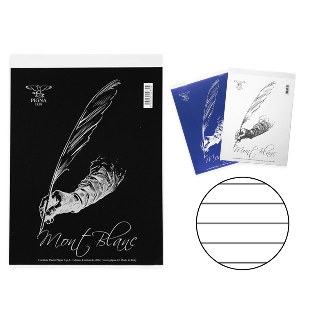 Pigna - Blocchi mont blanc A4 70 ff 1r