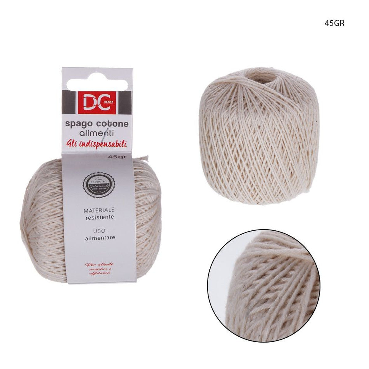Dc - Spago Di Cotone Per Alimenti 45Gr