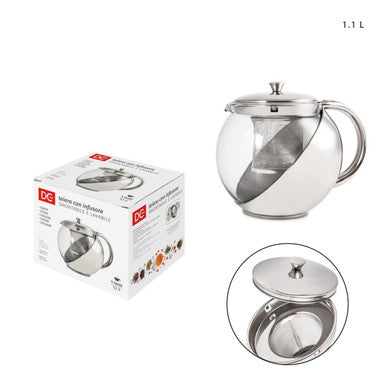 Dc - Teapot with glass infuser 0.9L
