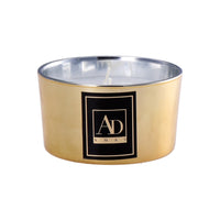 Ad Scented Candle Glass A2C Nat D10,5H6