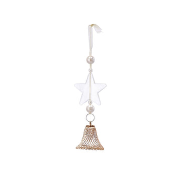 Ad Decorazione Natale Ferro Acril 2M2C Cm5X18 Casuale