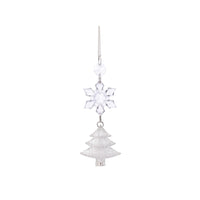 Ad Decorazione Natale Ferro Acril 2M2C Cm5X18 Casuale
