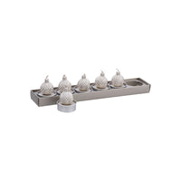 At Christmas S/6 Candle Sign Pallin 4C Nat D4Xh5