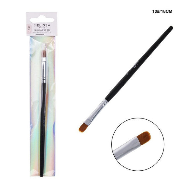 Melissa - Pennello gel UV l/gatto 4 mod