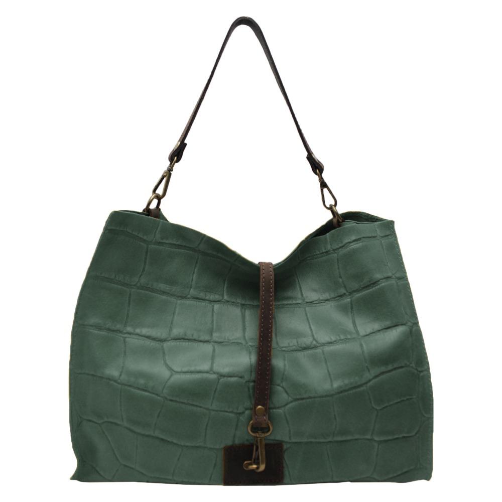 Veronica - Borsa a Spalla in Pelle Effetto Cocco - FrasiBags