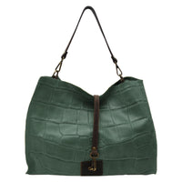 Veronica - Borsa a Spalla in Pelle Effetto Cocco - FrasiBags