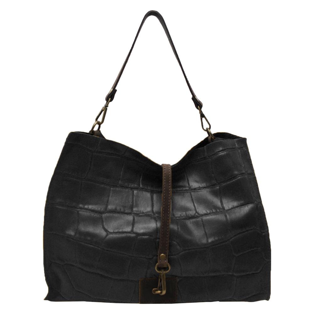 Veronica - Borsa a Spalla in Pelle Effetto Cocco - FrasiBags