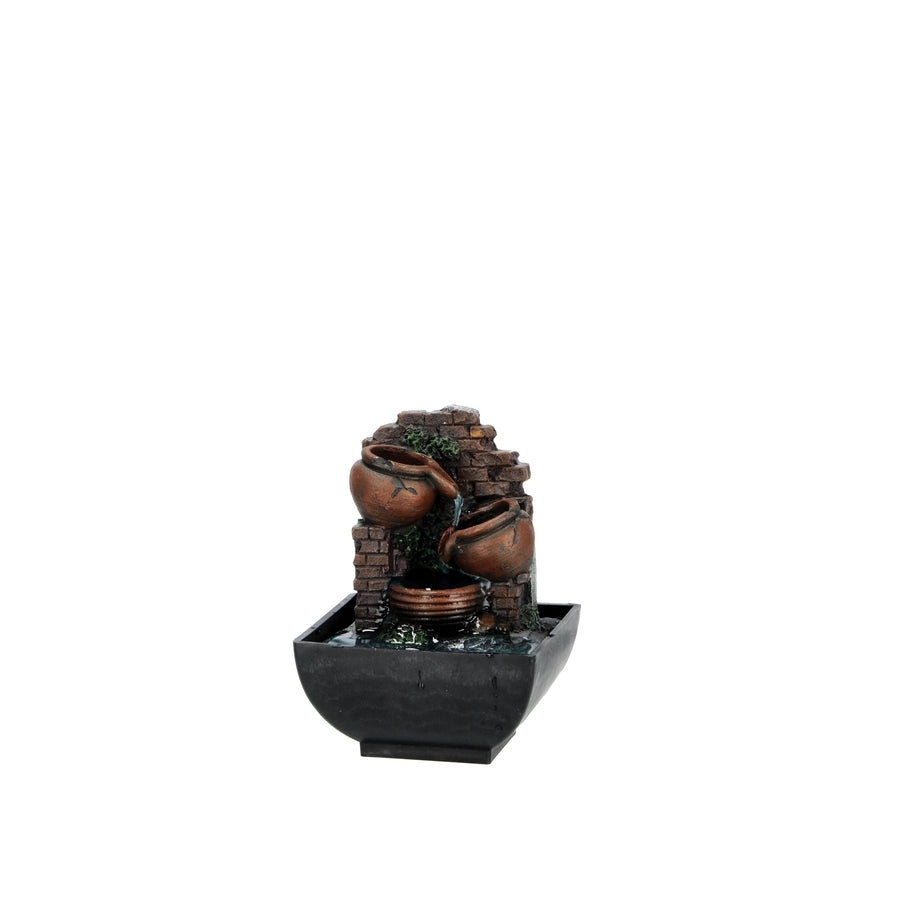Ad - Electric Fountain Polir 4 models 14X14X18Cm