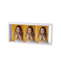 Ad - Mdf Aton 3Photo Photo Holder 3 colors 35X16Cm