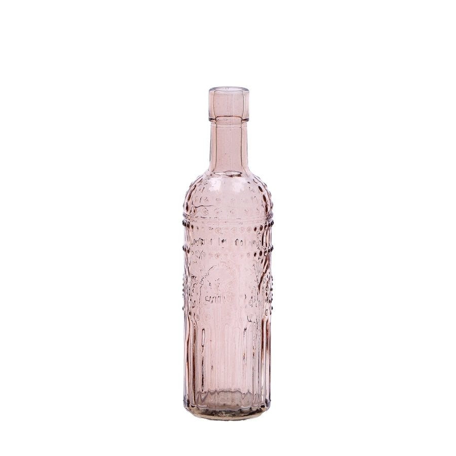 Ad - Glass Candle Holder Bottle 6 Colors D55Xh20