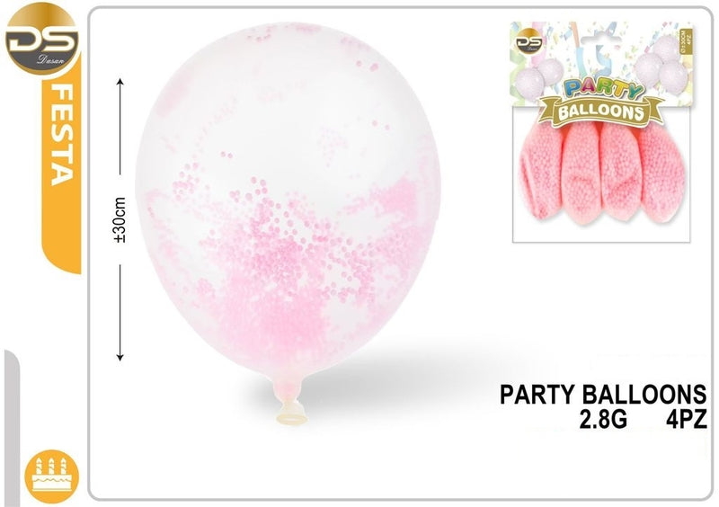 Dz - Party Balloons 30Cm 4Pcs6