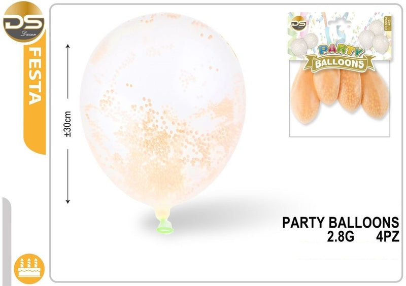 Dz - Party Balloons 30Cm 4Pcs6