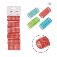 Melissa - Velcro curlers various sizes