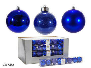 G.Natale Set 8 Palle 60 Mm Blu Mix