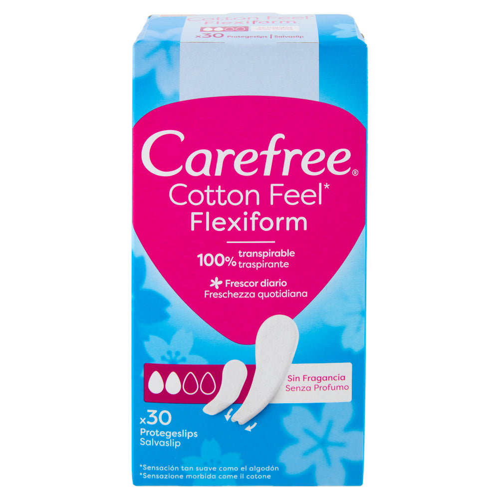 Carefree Flexiform White 30Pcs