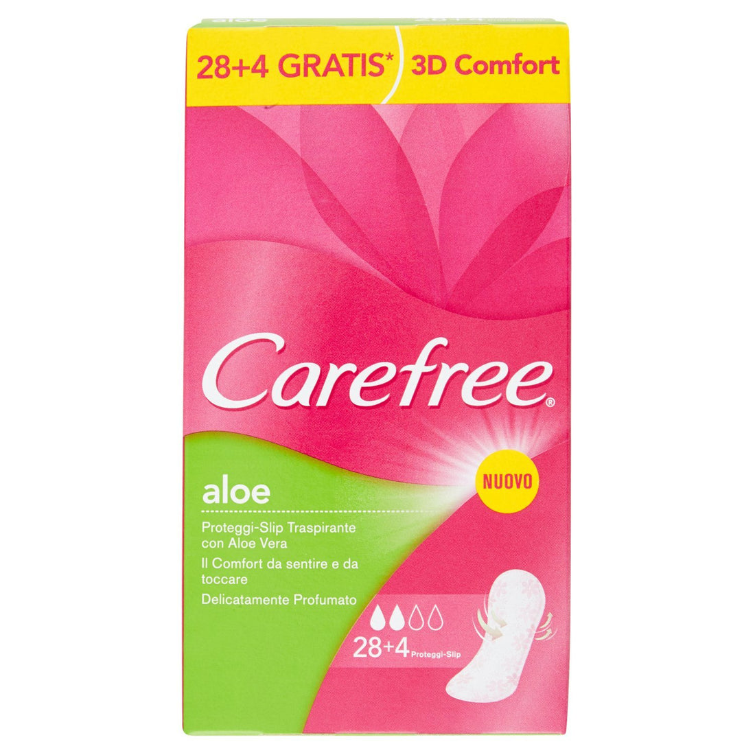 Carefree Aloe Pantyliner 32Pcs