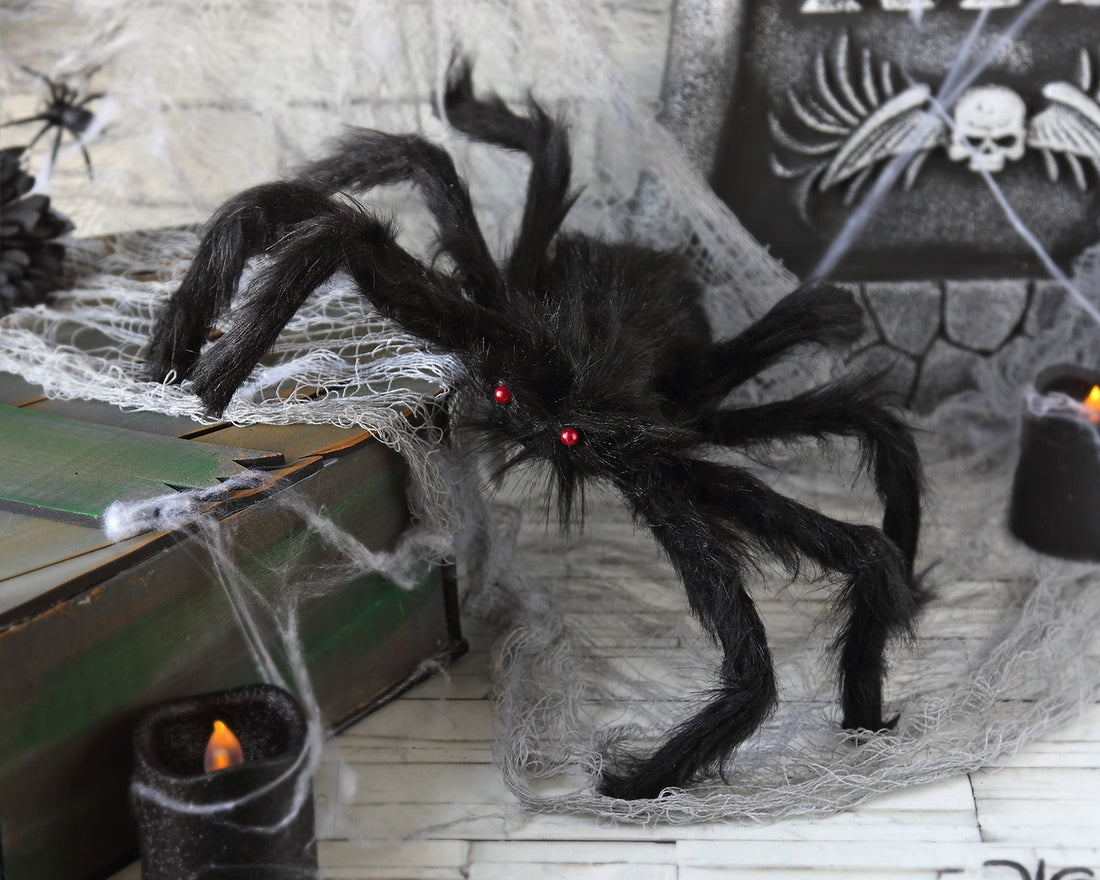 Atosa Decoration Spiders 17X50 Cm