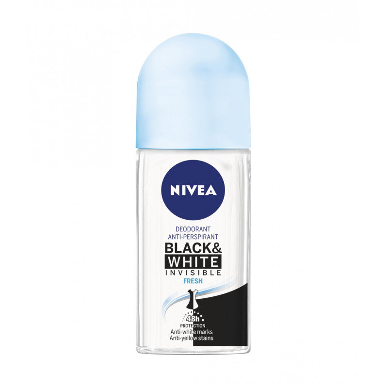 Nivea Deo Invisible Black&White Fresh Roll-On 50Ml