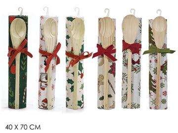 G.Natale Set Strofinaccio 40X70 C/Cucch. 6Ass
