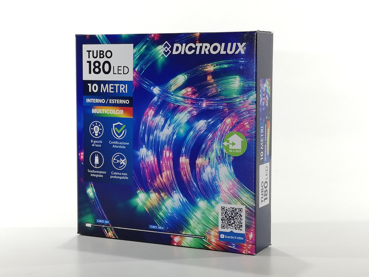 G.Natale Tubo Led 10Mt X Int/Est Prog. Multicolor