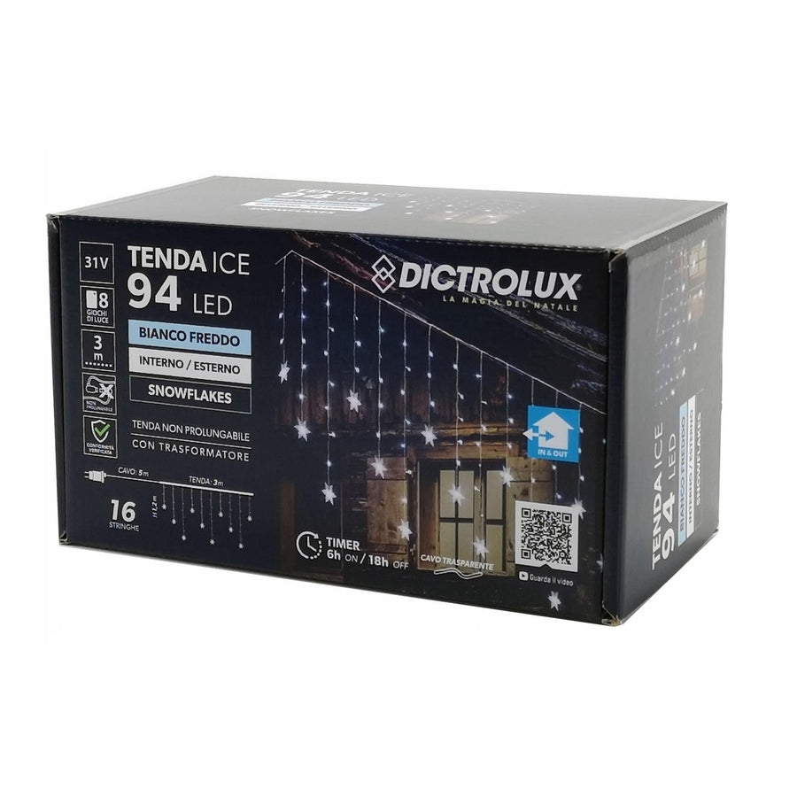 G.Natale Tenda 3Mt X 1.2Mt H C/94 Led B.Freddo