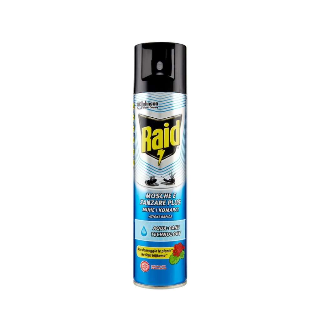 Raid Mosquitoes Plus Spray Ml400