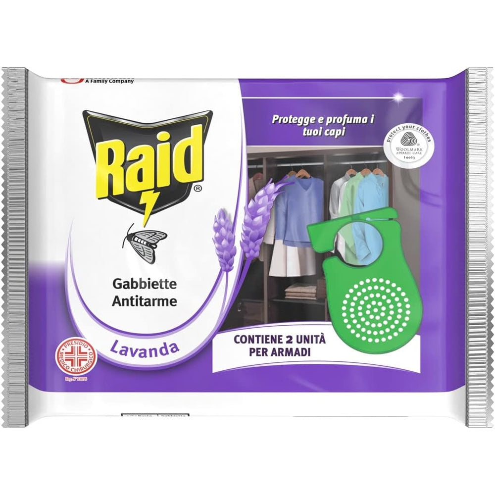 Raid Lavender Moth Cages 2 pieces