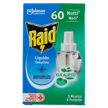 Raid Recharge Green Eucalyptus 60 Nights