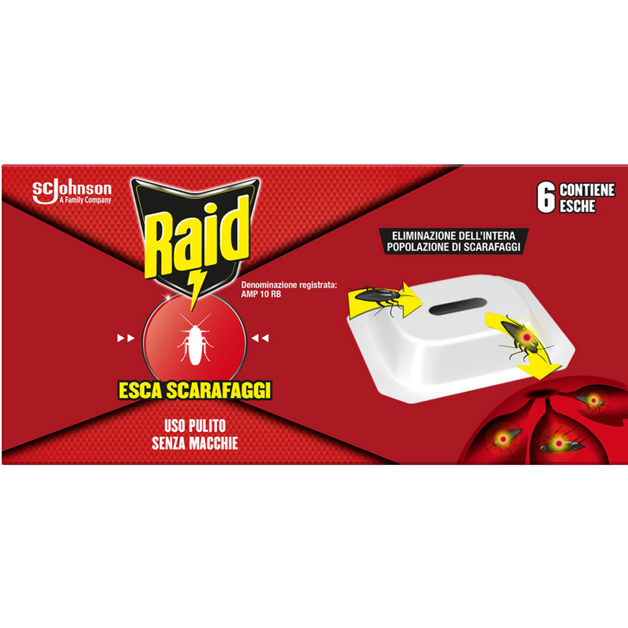 Raid Cockroach Bait Pcs.6