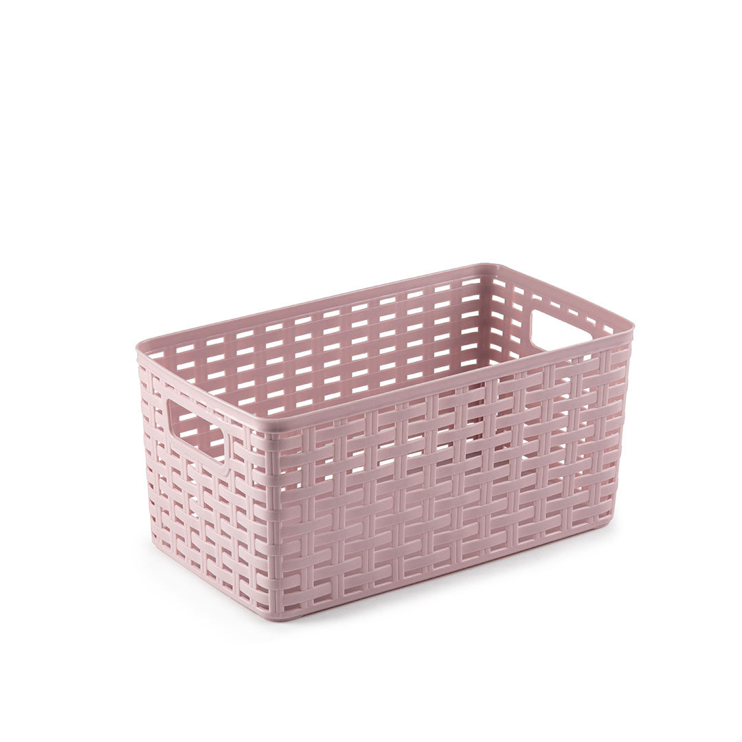 PlasticForte® Cesta Rattan 5L 28X17 Cm Surt Vrm