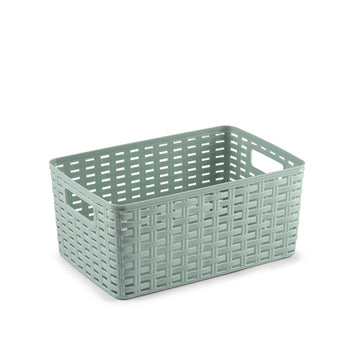 PlasticForte® - Rattan Basket 6L 29X19.5 Cm Surt Vrm