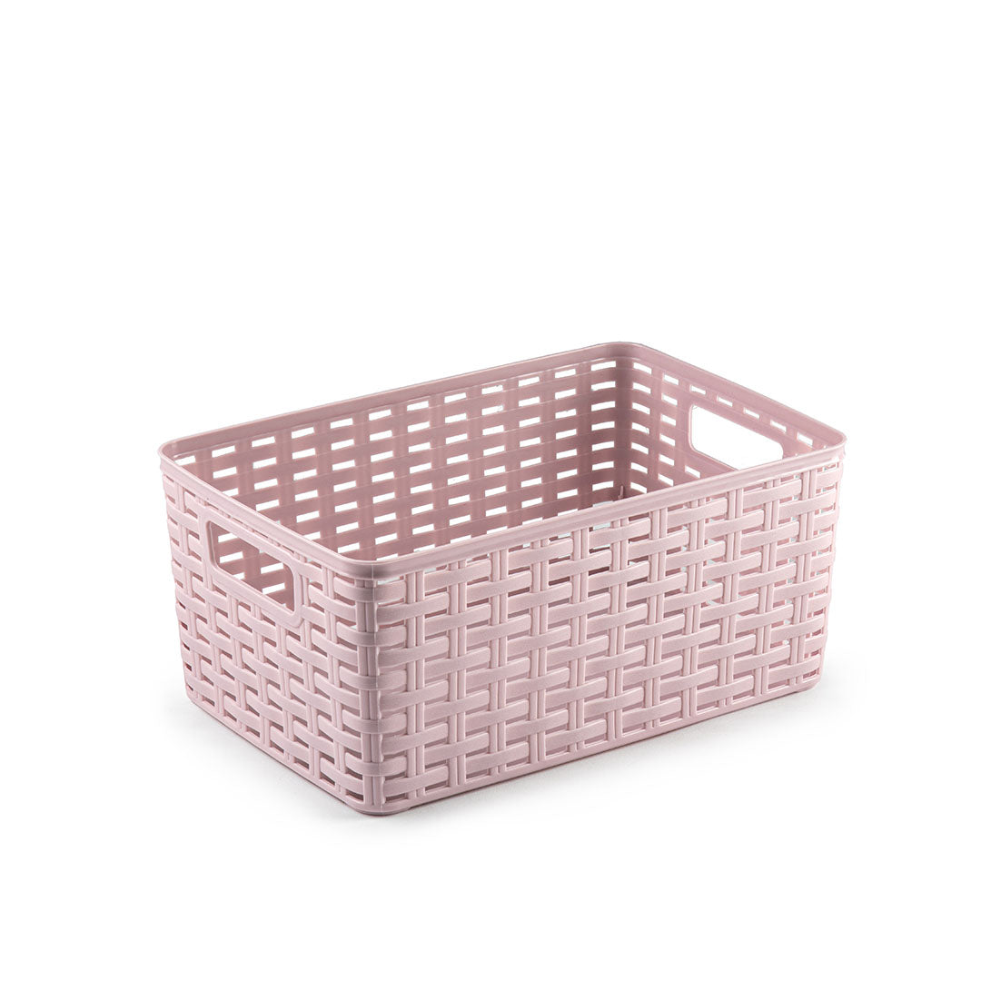 PlasticForte® - Rattan Basket 6L 29X19.5 Cm Surt Vrm