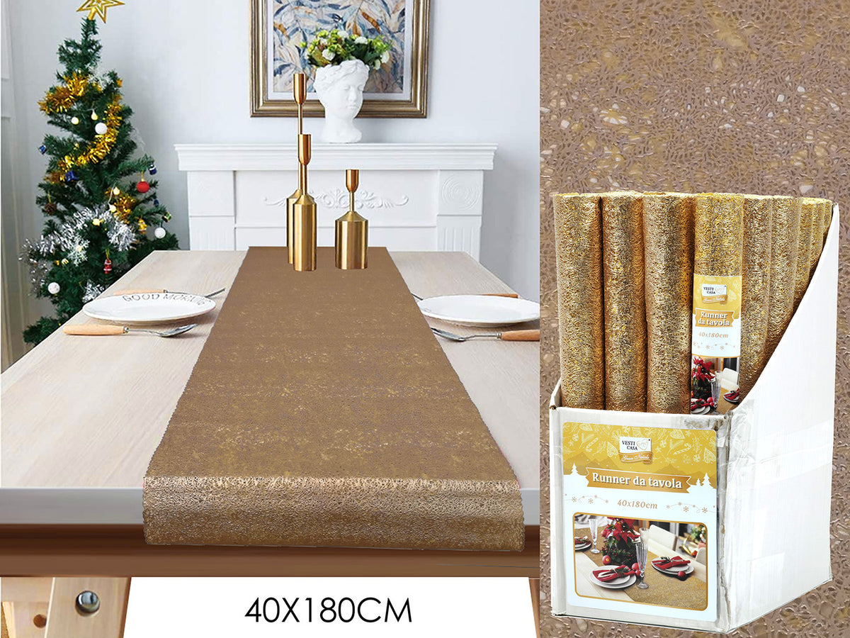 G.Natale Runner Natale 40X180Cm Oro Displ