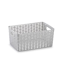 PlasticForte® - Rattan Basket 6L 29 X 19.5 Cm