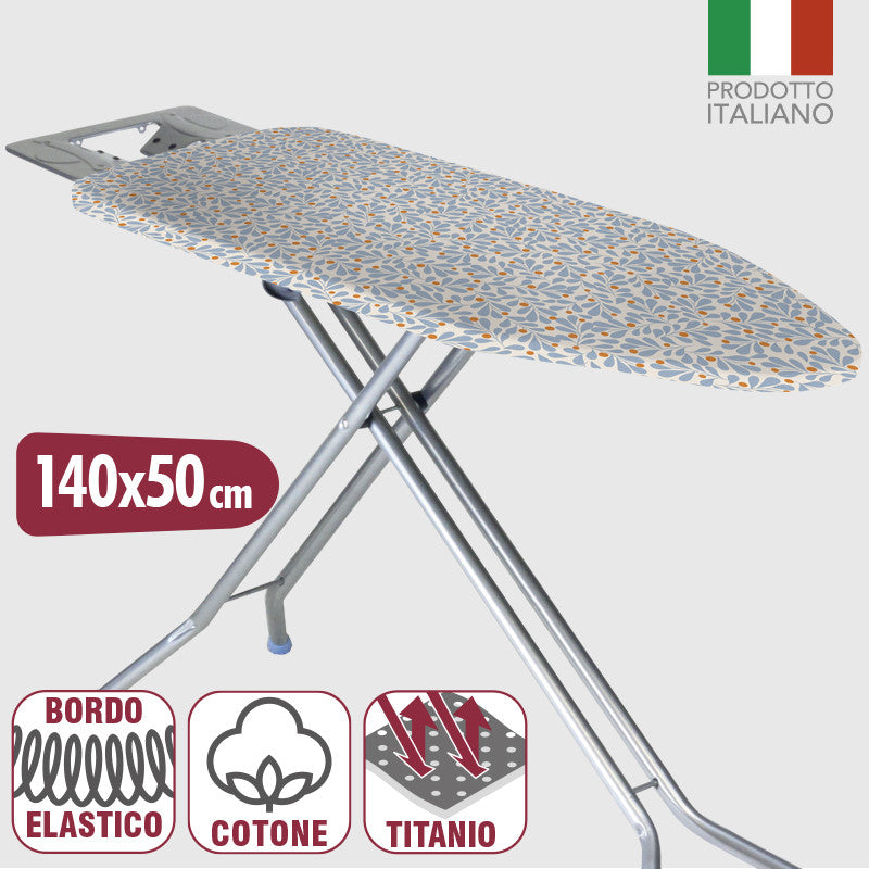 Precious Titanium Ironing Board Cover Soft 140X50Cm