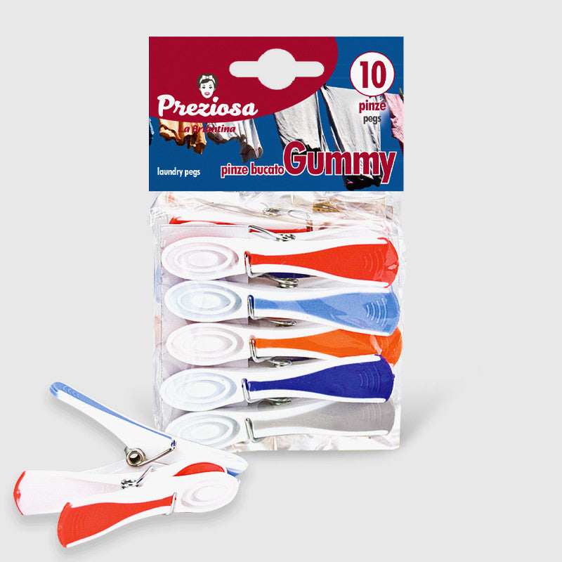 Brillà - Gummy clothespins 10pcs.