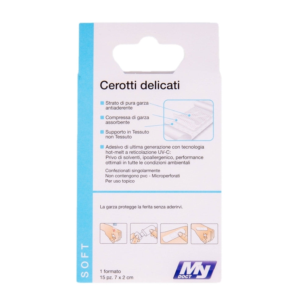 MyDoct - Delicate Single-Form Plasters 15Pcs.