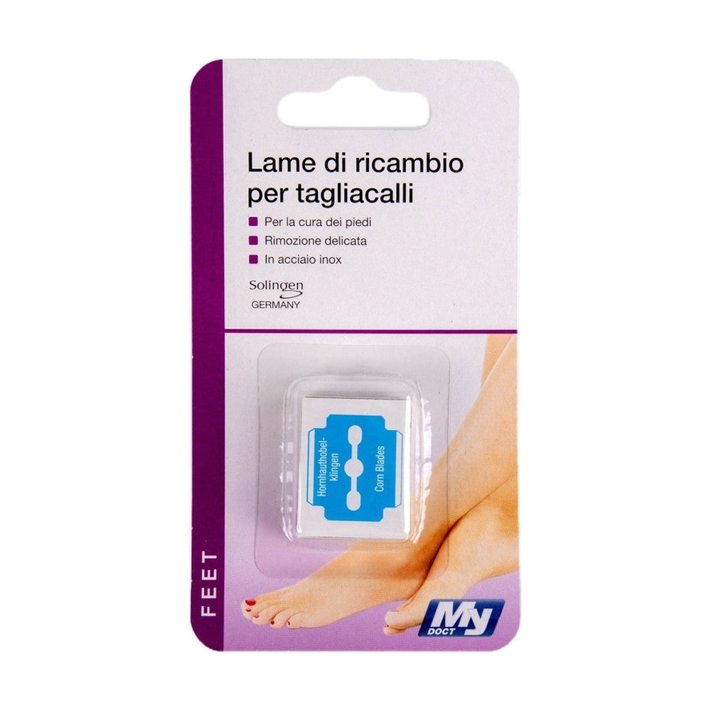 MyDoct - Lame Ricambio Per Tagliacalli 10Pz