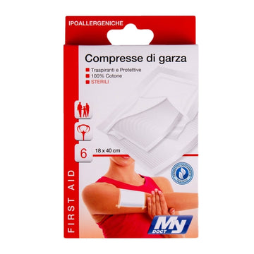 MyDoct Compresse Di Garze Sterili 18X40Cm 6Pz