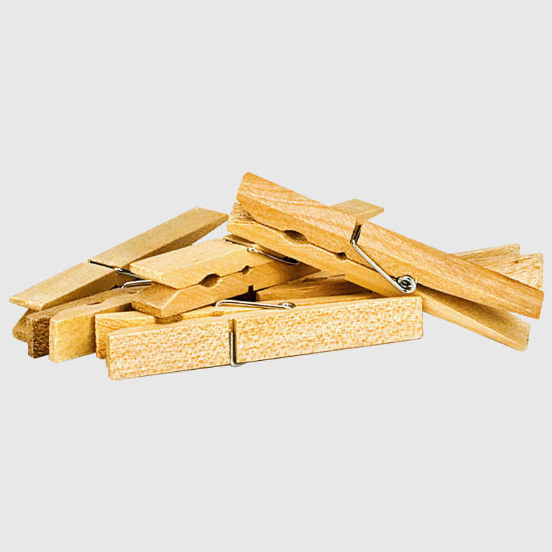 Precious Wooden Laundry Pegs Pine 20Pcs