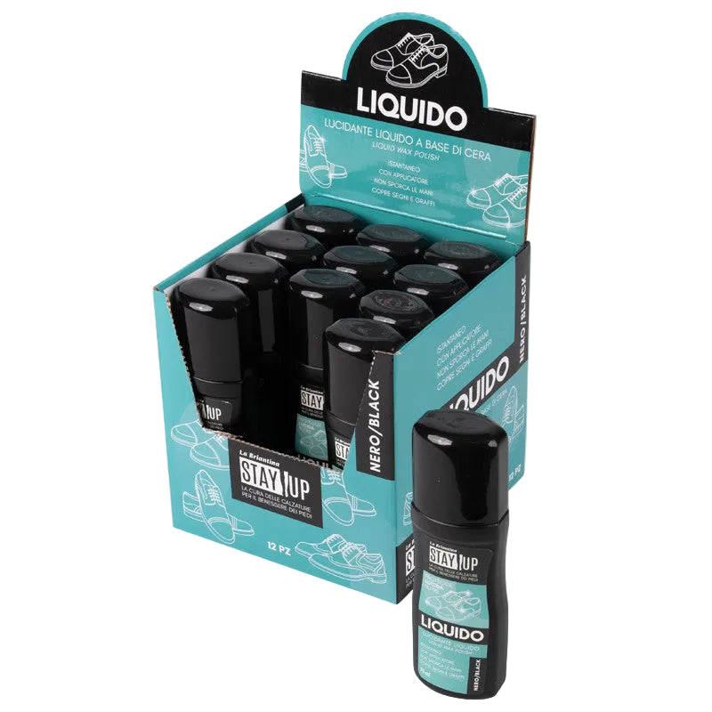 Brillà Lucido Liquido Nero Per Calzature