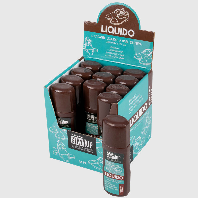 Brillà - Brown Liquid Polish for Shoes