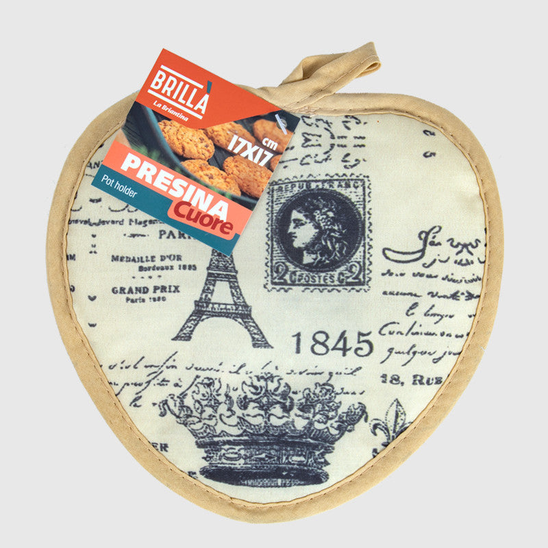 Brillà - Heart Potholder 17X17Cm
