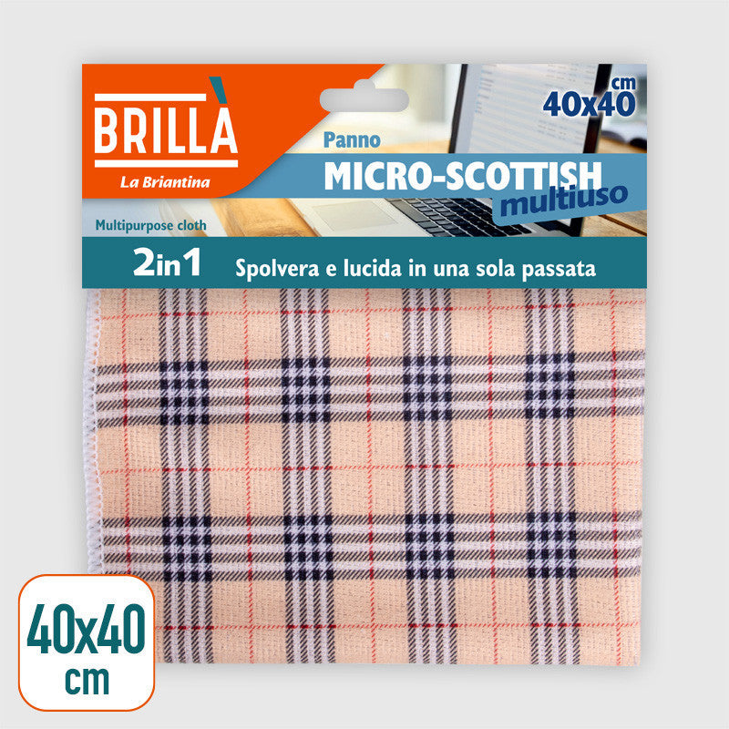 Brillà - Micro-Scottish cloth 40x40 cm