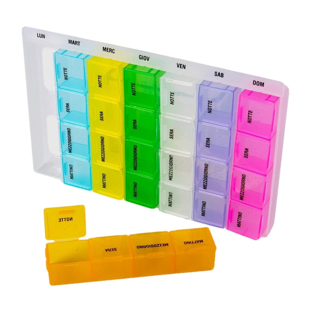 MyDoct - Weekly Pill Box 4 Compartments