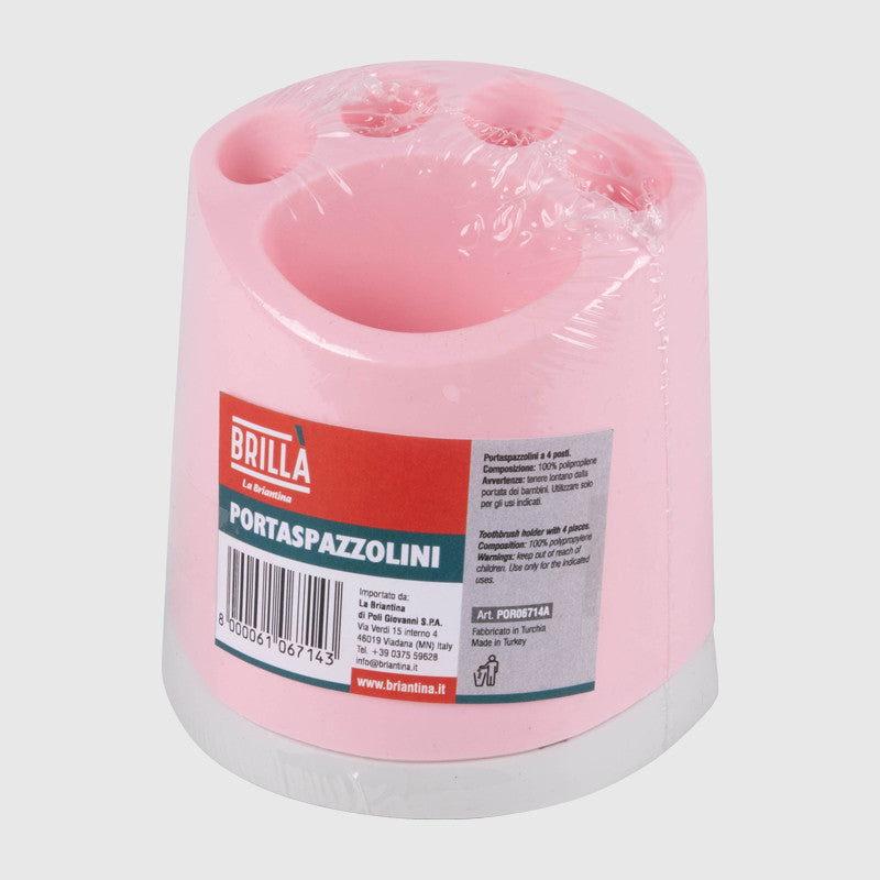 Brillà Portaspazzolini Denti 4 Posti