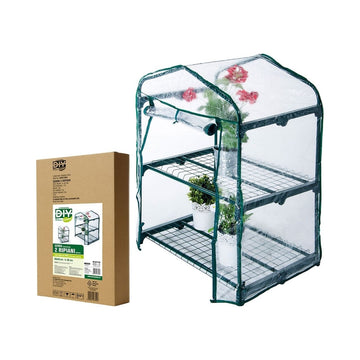 GREENHOUSE 2 SHELVES WITHOUT WHEELS 69X49X98CM