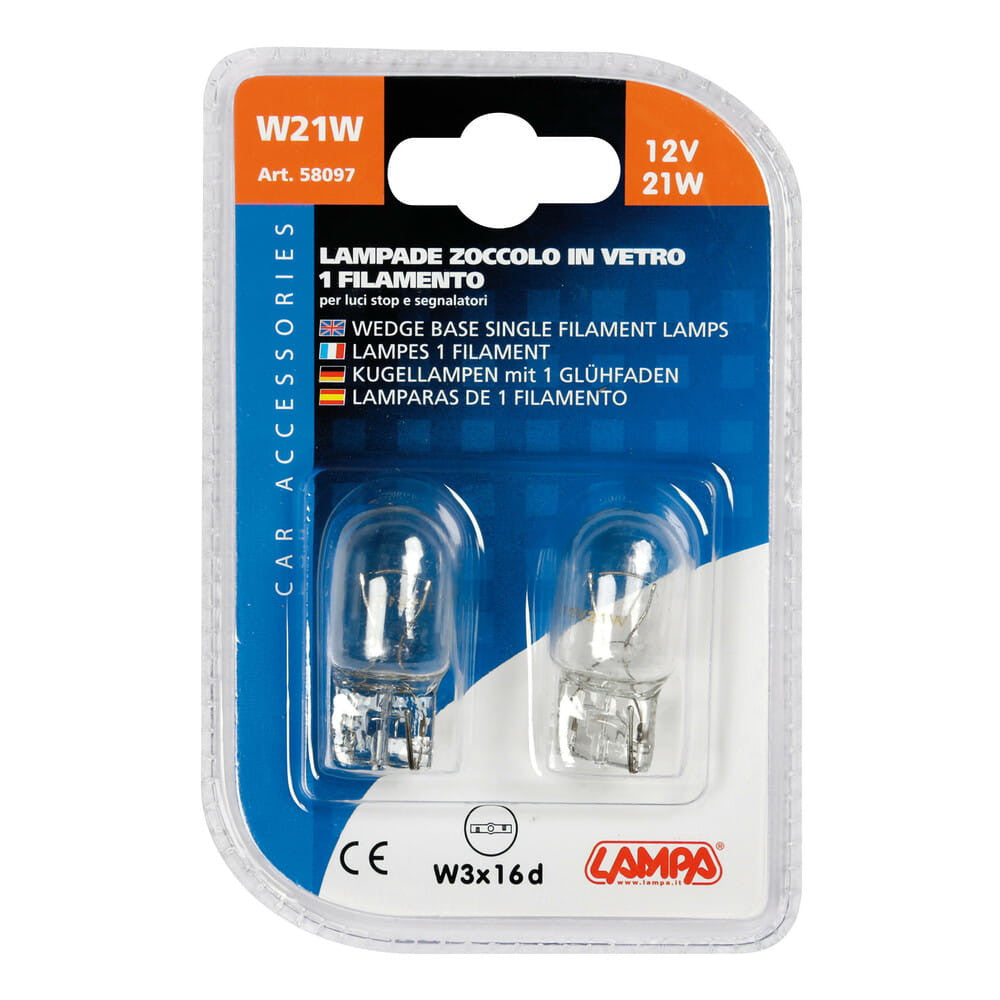 Lampa - Lamps 12v W3 x 16D 21W