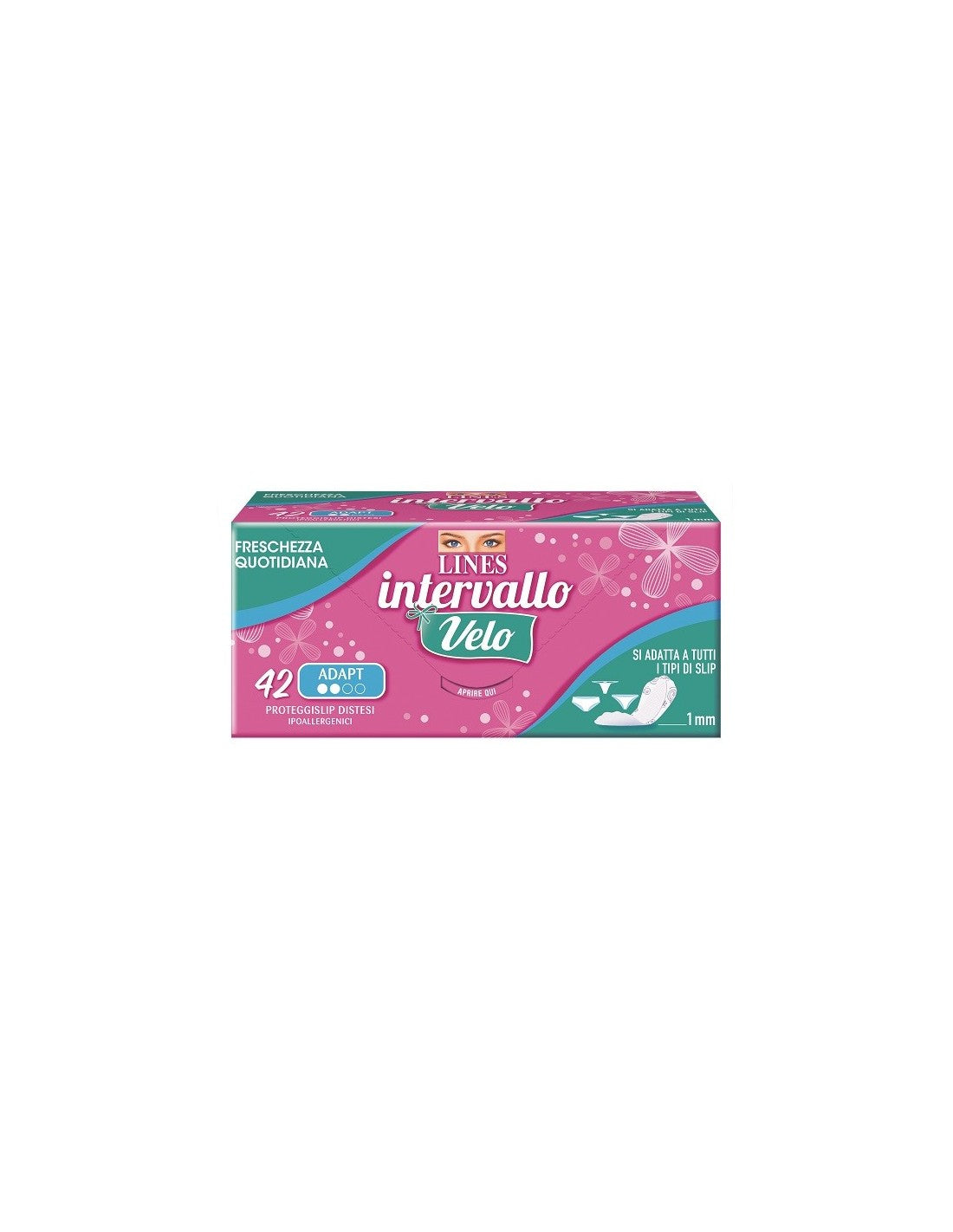 Lines Interval Protector Slip Velo Adapt 42Pcs